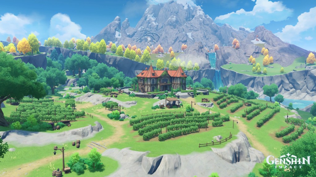 몬드 다운 와이너리 풍경