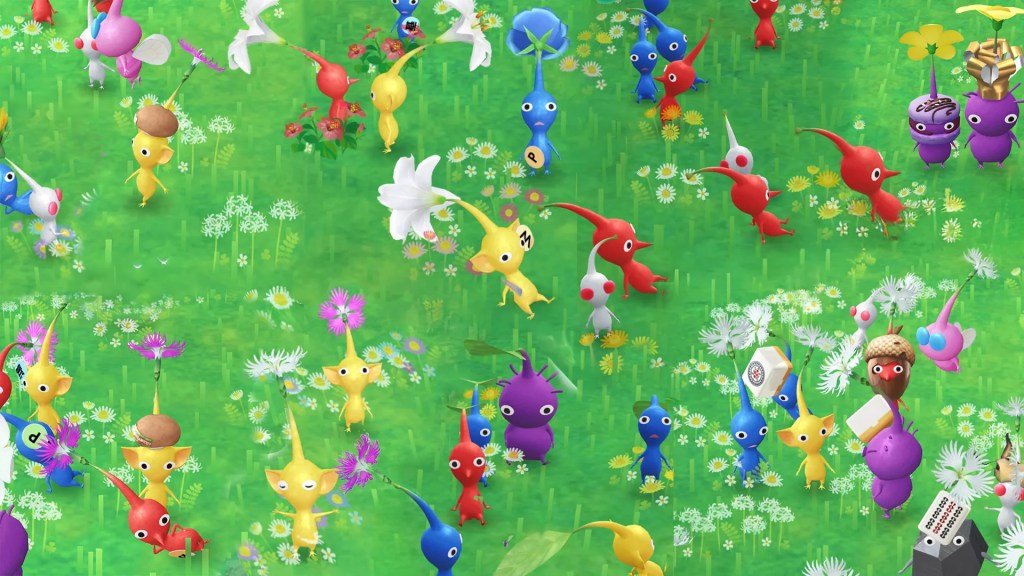 피크민 블룸 배경화면